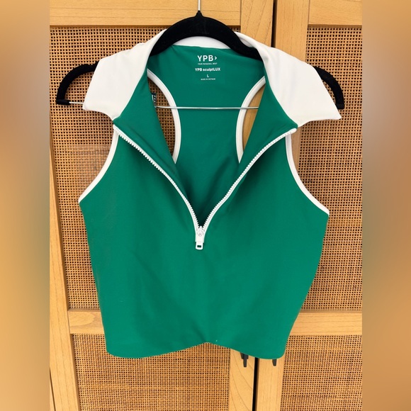 Abercrombie and Fitch YPB sculptLUX Polo Tank size Large - Picture 1 of 11